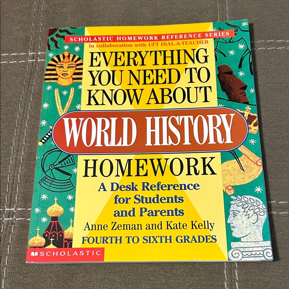 SALE - Scholastic World History Homework Guide